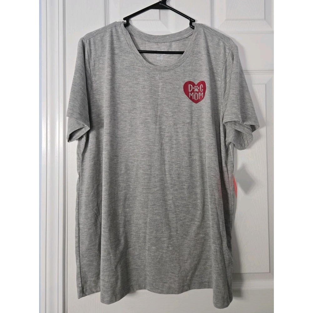 Celebrate Mothers Day New Dog‎ Mom Tshirt Size XXXL (22) Grey